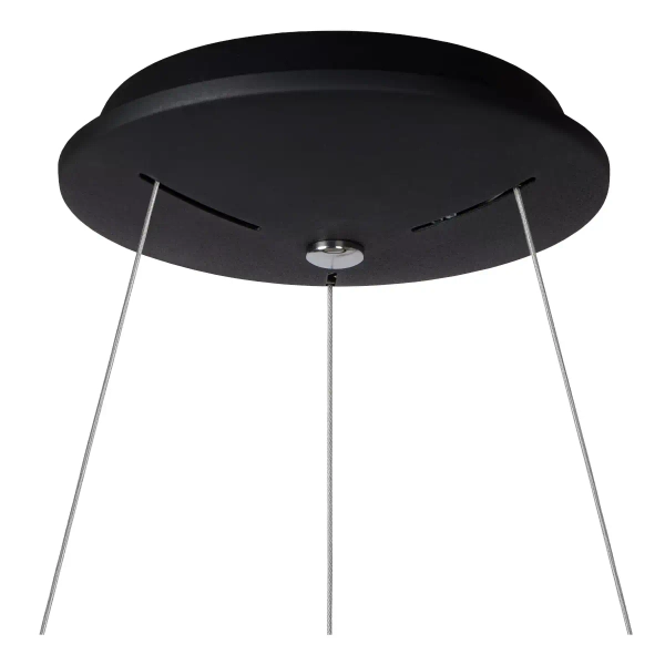 Ledowa lampa wisząca Talowe 46400/42/30 LED 39W 3000K pierścień czarny