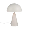 Metalowa lampa ALFIE 565000176 biała grzybek z włącznikiem 43cm