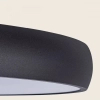 Wisząca lampa ringowa 2052 LED 50W 3000K pierścień czarny