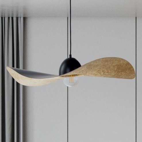Salonowy zwis KAPELLO metalowa lampa wisząca do jadalni czarna