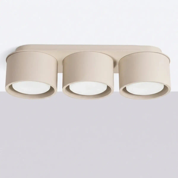 Potrójna lampa sufitowa MODO kaszmirowa SL.2448 3xGx53 tubki