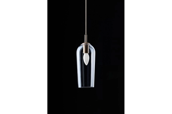 Zwis jadalniany nad stół AZ3337 BLANCA 1 Azzardo glass brązowy