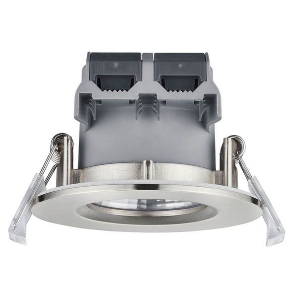 Sufitowe oczko okrągłe ZAGROS 650710107 LED 5,5W 3000K IP65 nikiel