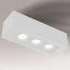 Plafon LAMPA sufitowa SETO 7089 Shilo natynkowa OPRAWA reflektorowa biała