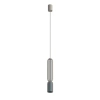 Lampa wisząca do salonu CAMELEON SINGLES 12200 jedwabisty grafit