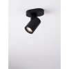 Sufitowa lampa do sypialni LUNBIRA LE45658 z regulacją tuba czarna
