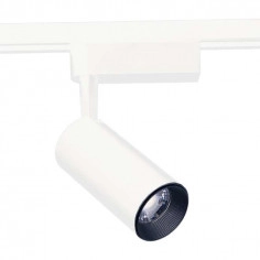 Reflektorowa LAMPA sufitowa PROFILE IRIS 9006 Nowodvorski metalowa OPRAWA tuba LED 20W 4000K do systemu szynowego 1-fazowego bia