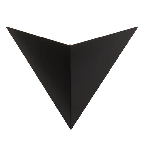 Ścienny kinkiet Hino 4038 Shilo trójkątny do gabinetu nowoczesny czarny