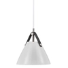 Lampa wisząca nad wyspę Strap 2020013001 Nordlux biała