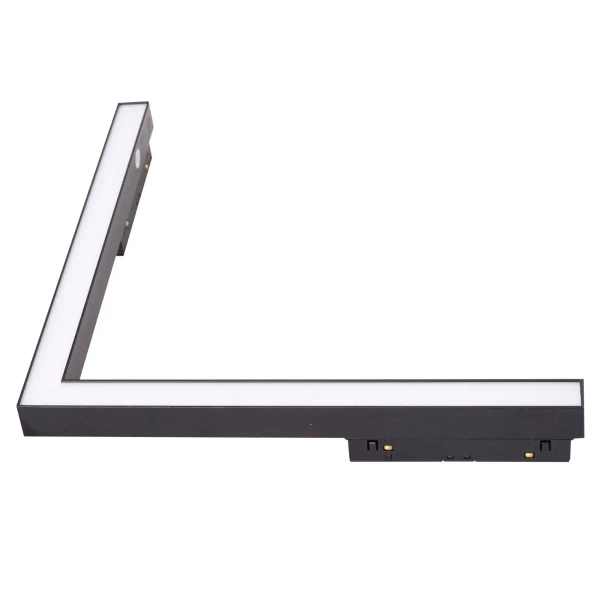 Narożna lampa do systemu szynowego Dali M0006D LED 17W 3000K czarny