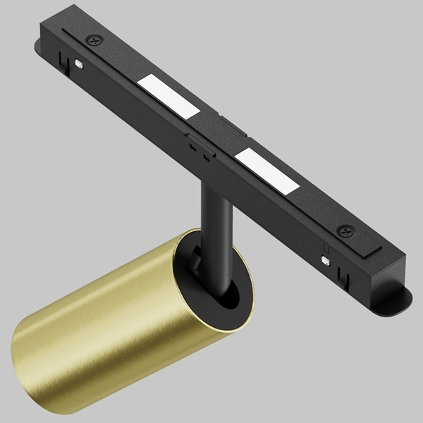 Regulowana lampa szynowa magnetyczna Focus TR032-2-5W3K-M-BBS LED 5W 3000K mosiądz