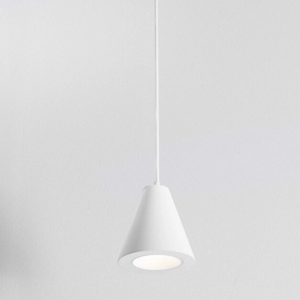 Stożkowa lampa wisząca ACHOCALLA LE44760 LED 5W 3000K biała