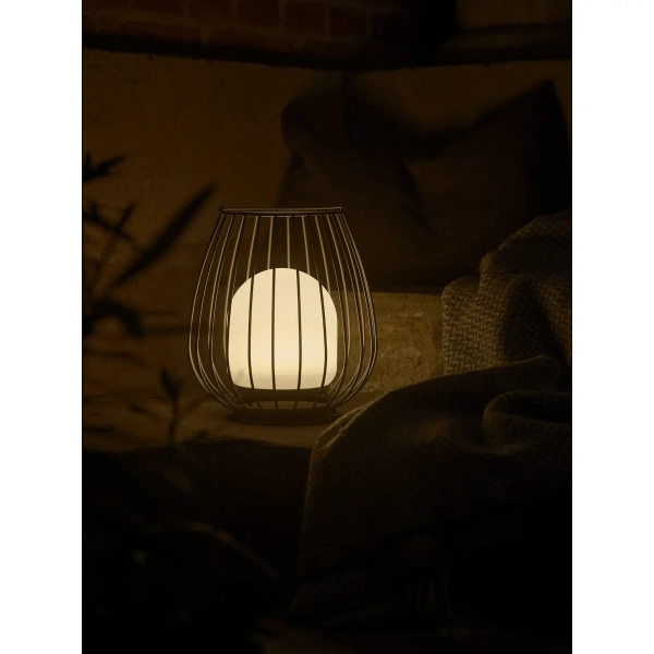 Zewnętrzna lampka stołowa Jim 2218105010 LED 3W 2700K IP54 ściemniacz szary