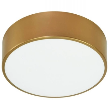 Złoty plafon nowoczesny 137623691842 okrągły nad łóżko