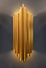 Lampa ścienna Harmonic MSE010100304 metalowe rurki złote