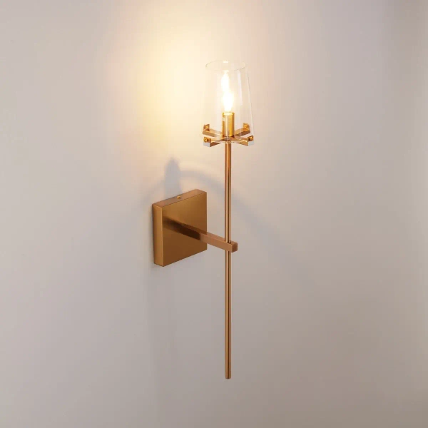 Klasyczny kinkiet ścienny CLASSICO ST-DL8502 gold metalowy złoty