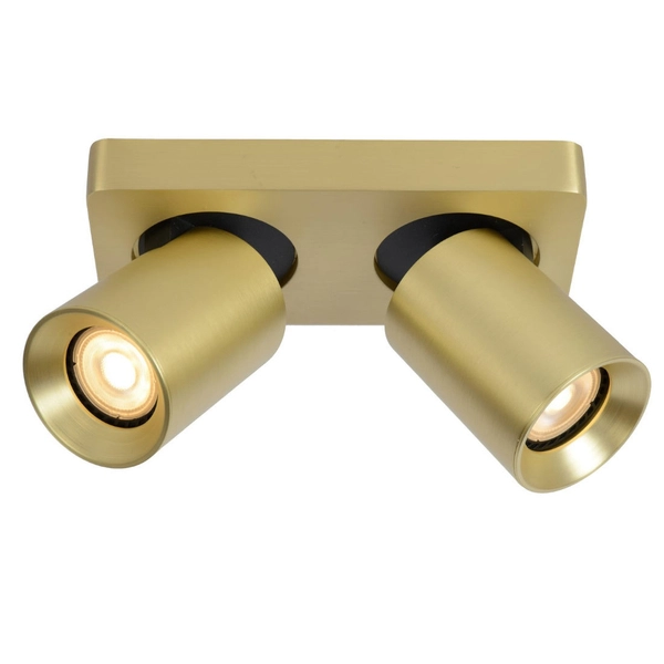 Regulowana LAMPA sufitowa NIGEL 09929/10/02 Lucide metalowa OPRAWA plafoniera reflektorki złote