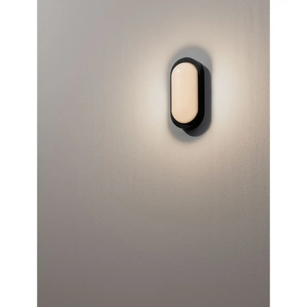 Zewnętrzny kinkiet ścienny SOVANDO LE75252 LED 11W 3000K IP65 matowy czarny
