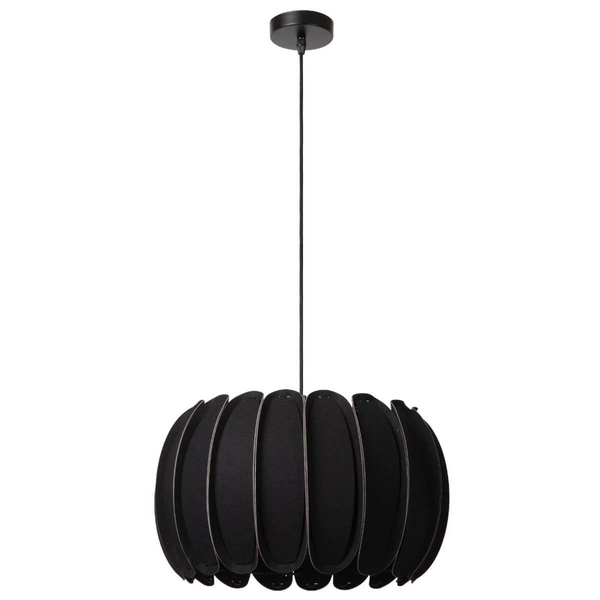 Wisząca lampa do salonu Spencer 34445/40/30 filcowa czarna