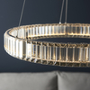 Kryształowy pierścień wiszący L&-1102255 Light& LED 36W 3000K glamour chrom