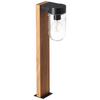 Zewnętrzna lampa stojąca Cabar 96373/76 IP44 słupek drewniany