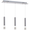 LAMPA wisząca ICE ML322 Milagro zwis OPRAWA listwa sufitowa LED 15W 4000K tuby sople chrom