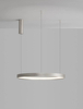 Pierścieniowa lampa wisząca ZACAPU LE42791 Luces Exclusivas LED 42W 3000K srebrna