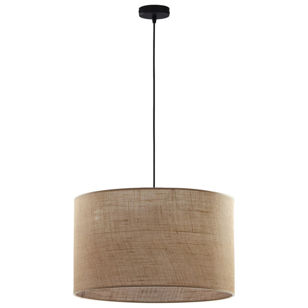 Ekologiczna lampa wisząca Juta 6582 TK Lighting jutowa okrągła brązowa