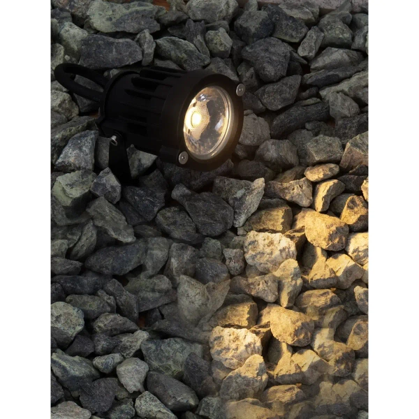 Zewnętrzny słupek wbijany COLENZO LE75345 LED 10W 2700K IP65 czarny