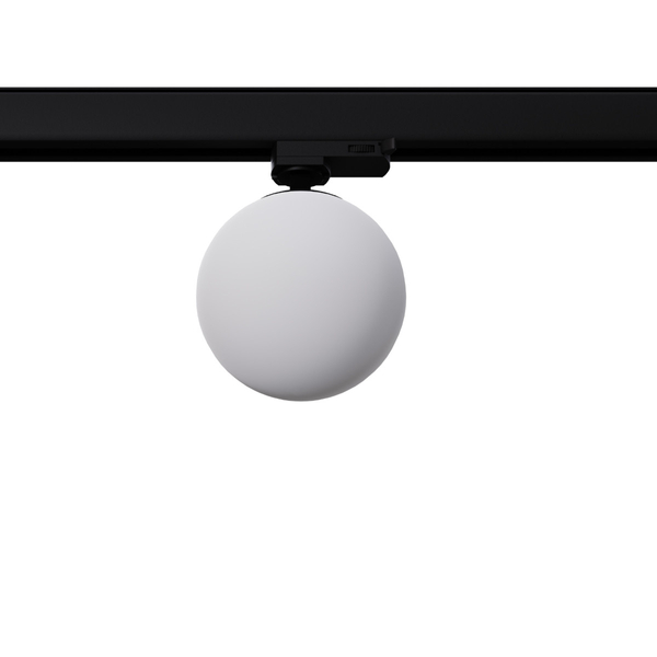 Lampa sufitowa trójfazowa do szyn YOLI MYL.00391 kula czarna biała