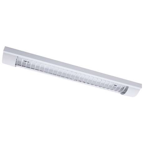 LAMPA sufitowa POGO 03684 Ideus prostokątna OPRAWA metalowy plafon listwa biała