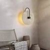 Naturalny ścienny kinkiet Travertino CGTRAVERT LED 4W 3000–6000K czarny