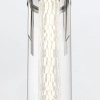 Wisząca lampa Espada QN-ESPADA-1P-PC LED 18W 3000K szklana tuba srebrny