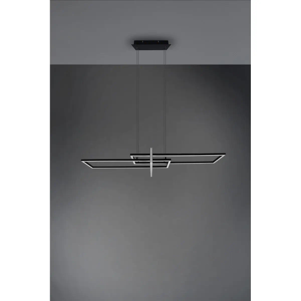 Nowoczesna lampa SALINAS 320310332 czarna LED 34W 3000K 150cm