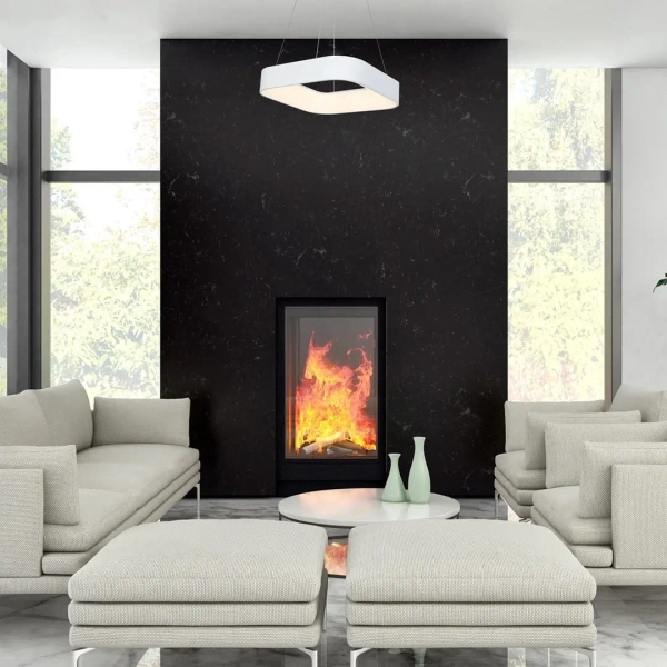 Ringowa lampa wisząca ASTRO WHITE ML569 LED 24W 4000K biały