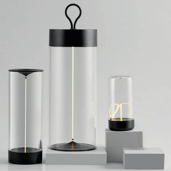 Zewnętrzna lampa stolikowa Esterno 1002 Zumaline LED 1,2W 2700K IP54 szara