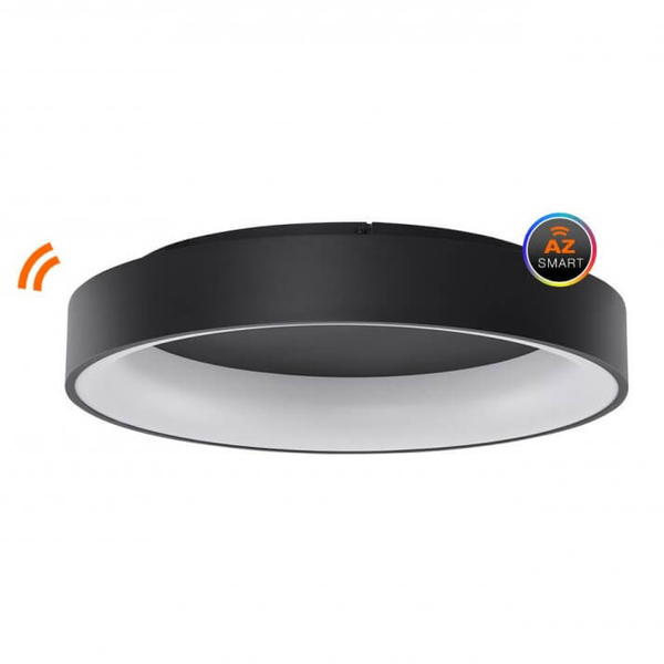 Jadalniana lampa sufitowa Solvent LED 92W nad stół czarna