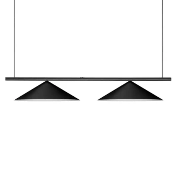 Wisząca lampa stożek ZOLBINO LE45423 LED 24W 3000K czarny