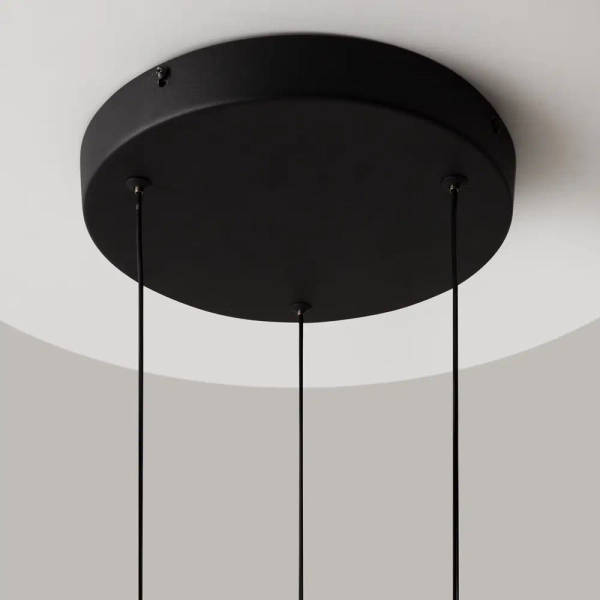 Potrójna lampa wisząca Misterio MOD379PL-L17B2.7K LED 15W 2700K czarny