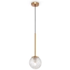 Lampa wisząca kulista Ligero MOD061PL-01BS1 ball mosiądz