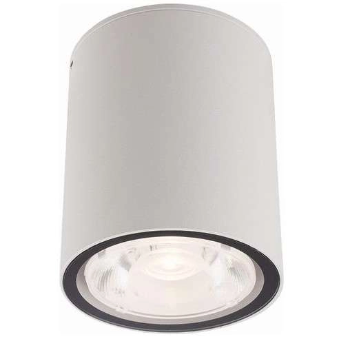 Zewnętrzna LAMPA sufitowa stropowa EDESA 9107 Nowodvorski metalowa OPRAWA downlight LED 6W 3000K outdoor IP54 czarny