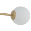 Modernistyczna LAMPA sufitowa GAMA 33333 Sigma szklana 4-punktowa kule balls złote białe