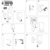 Zewnętrzna LAMPA ścienna FOCUS 5604101118 Lutec metalowa OPRAWA elewacyjny kinkiet tuba IP44 szara
