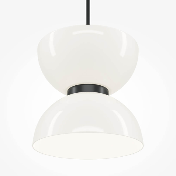Lampa wisząca Kyoto MOD178PL-L11B3K LED 11W 3000K klepsydra czarna biała