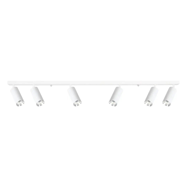 Sufitowa podłużna lampa do salonu Mica Spot ML2103 biały