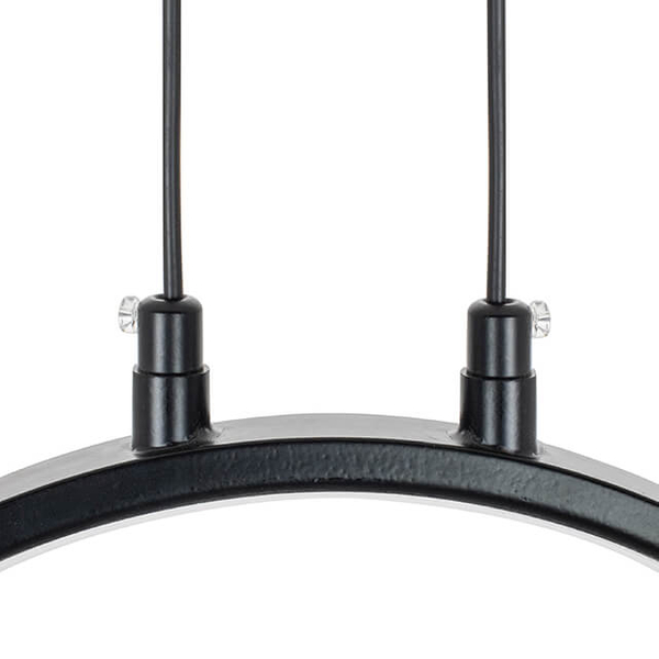 Lampa wisząca do salonu Alure Line Twin MSE010100346 Moosee LED 16W 3000K czarna