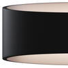 Futurystyczny kinkiet Trame C806WL-L5B LED 6W 3000K do sypialni czarny