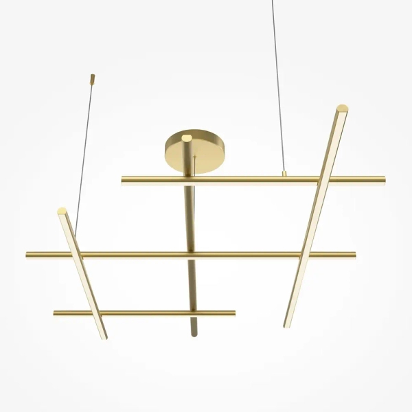 Ledowa wisząca lampa Radiance MOD278PL-L86G3K LED 80W 3000K złoty