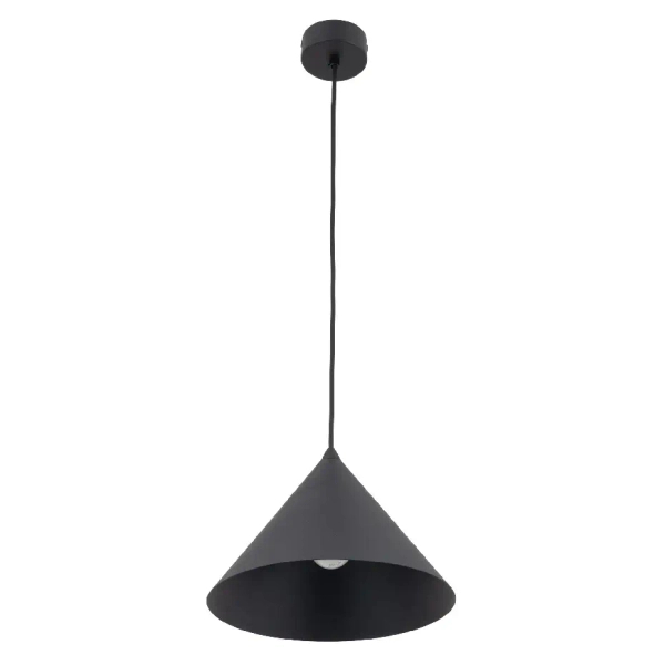 Zwisająca lampa do kuchni Cono 6630 stożkowa nad blat czarny