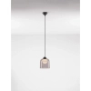 Cylindryczna wisząca lampa TAVENCO LE45211 LED 5W 3000K do jadalni czarny